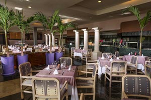 Coba International buffet. Market place - Grand Oasis Sens